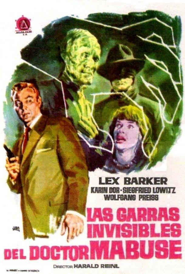 Невидимый доктор Мабузе (1962)